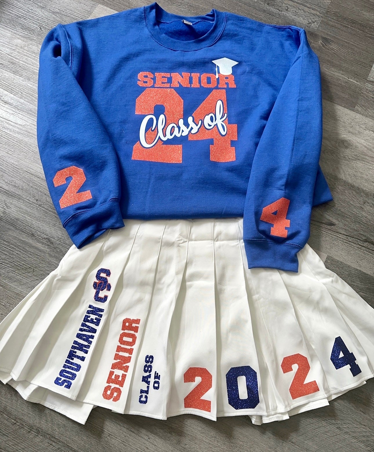 Personalized Graduation Skirt Set Pieces Sold Separately iDezign Kustom Kreations