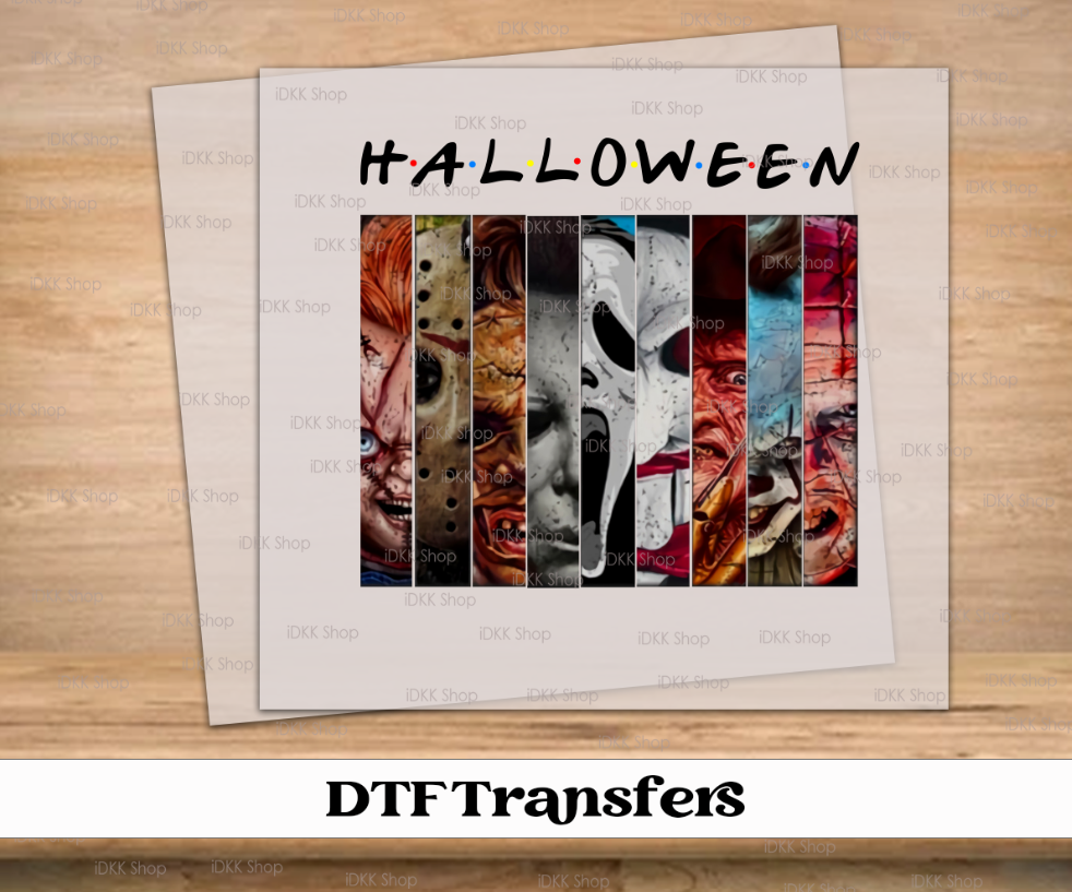 Halloween Horror DTF Transfer