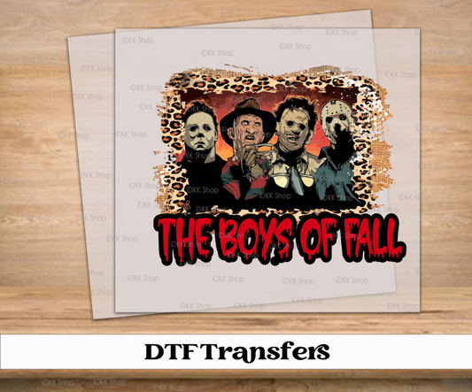 The Boys of Fall DTF Transfer