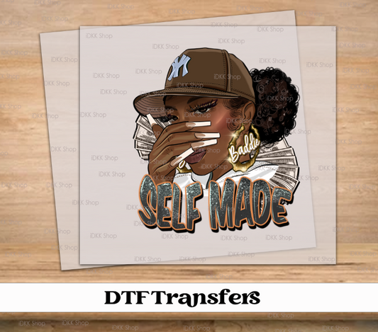 Self Made Baddie | DTF Transfer