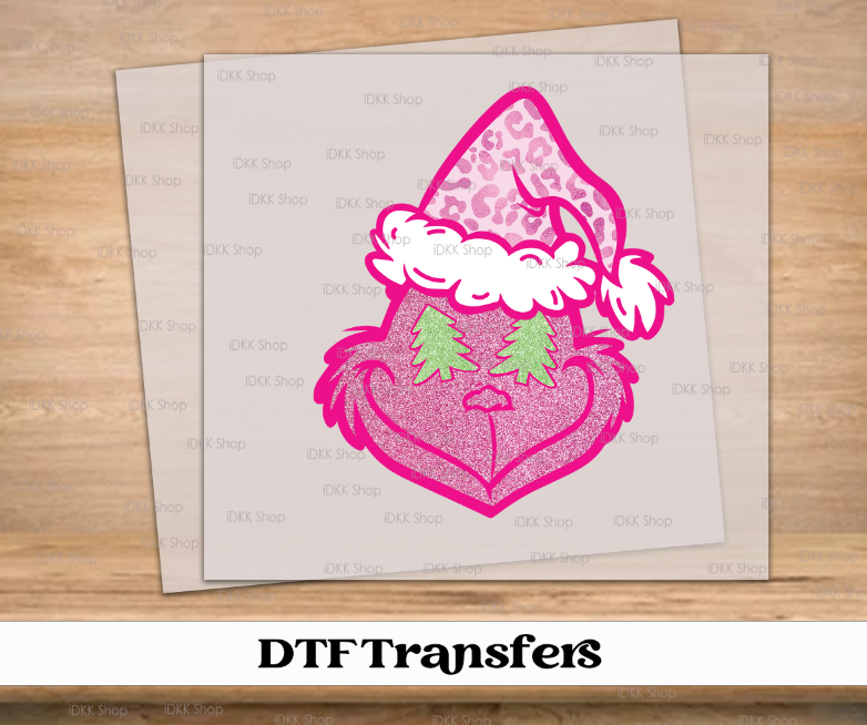 Pink Christmas | Ready to Press Transfer