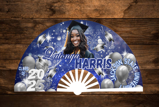 Custom Graduation Clack Fan