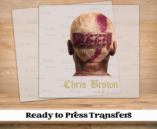 C Breezy Concert 2024 DTF Transfer