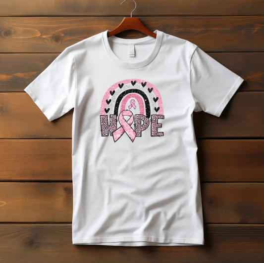 Hope Breast Cancer Awareness DTF Transfer