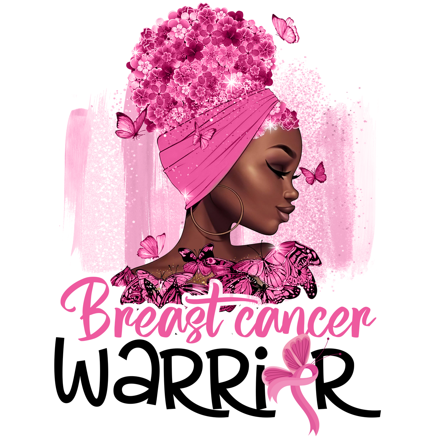 Breast Cancer Warrior | Ready to Press Transfers