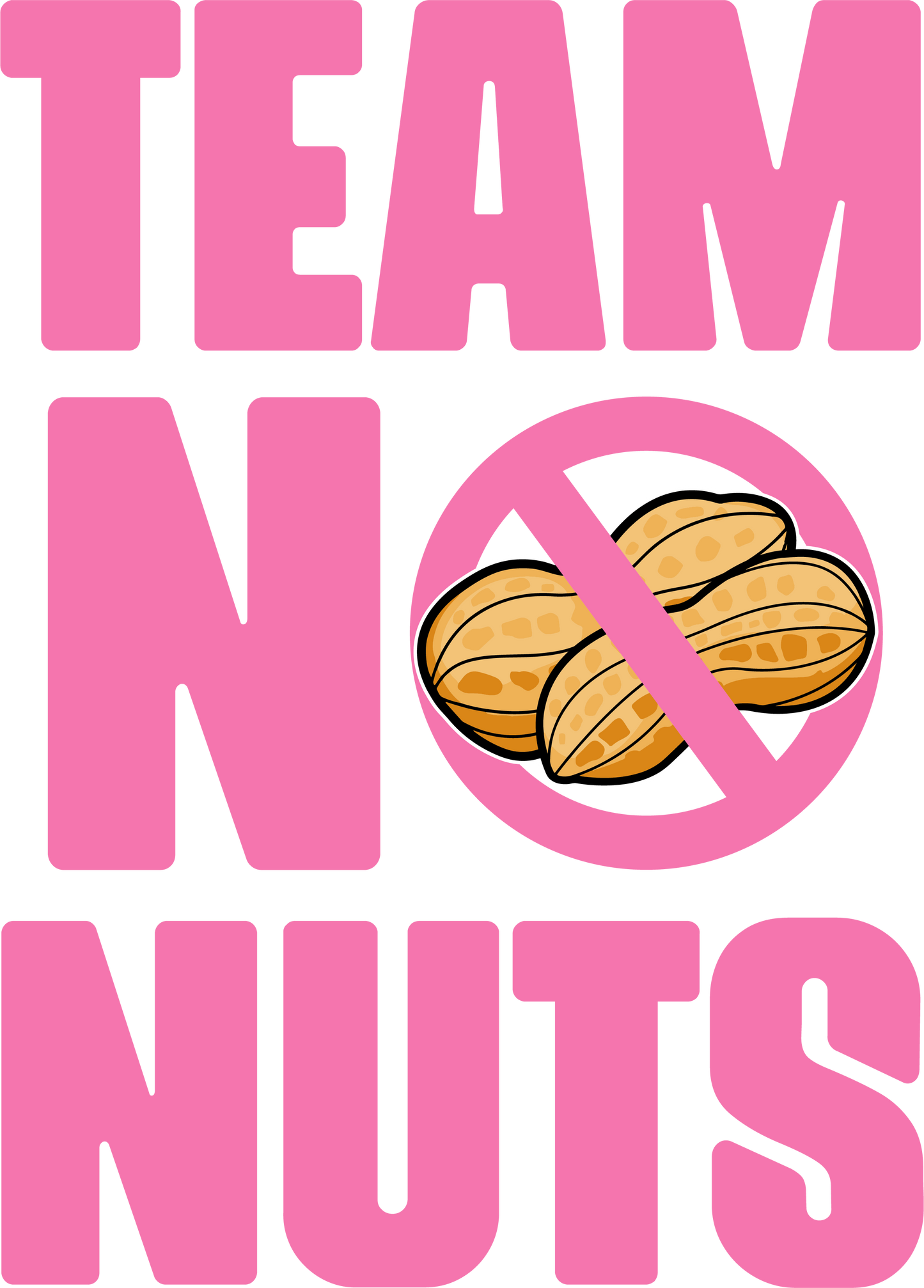 Team No Nuts | DTF Transfer