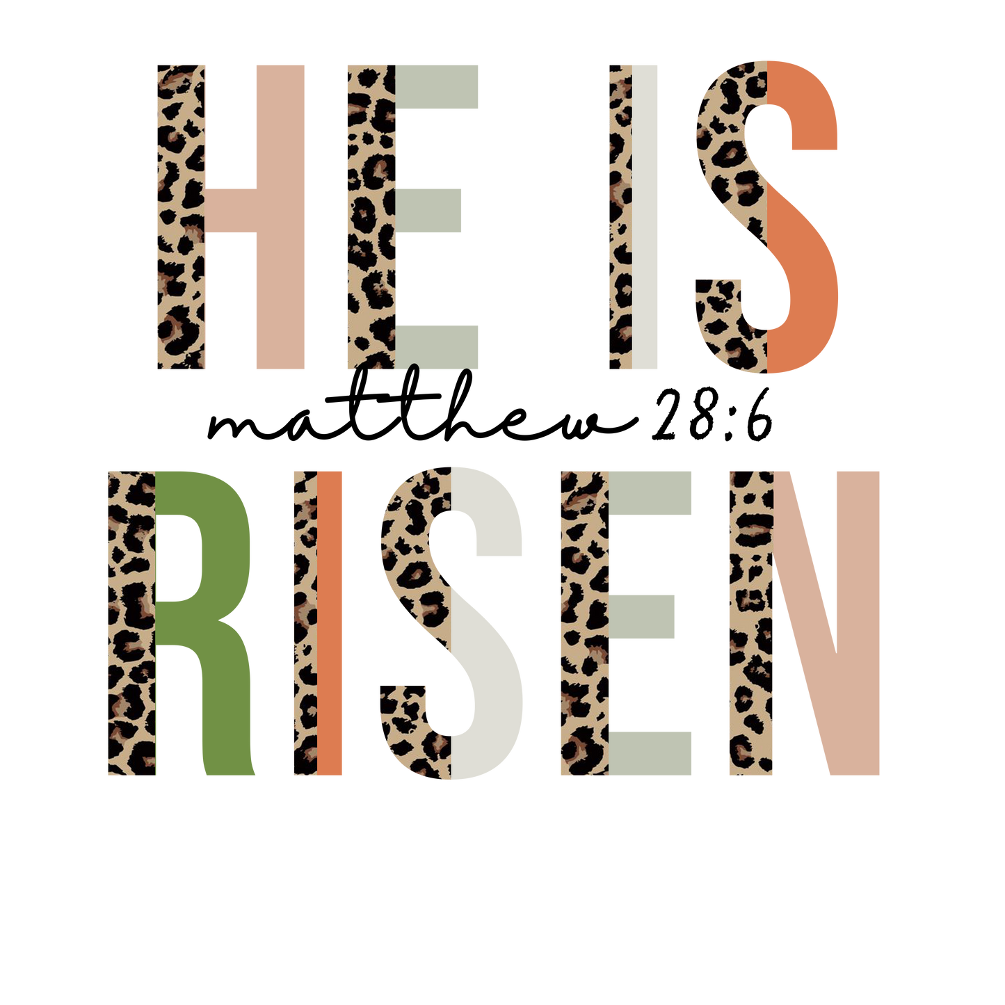 He Is Risen | DTF Transfer