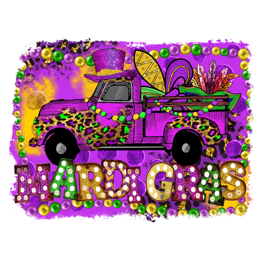 Mardi Gras | DTF/Sublimation Transfer