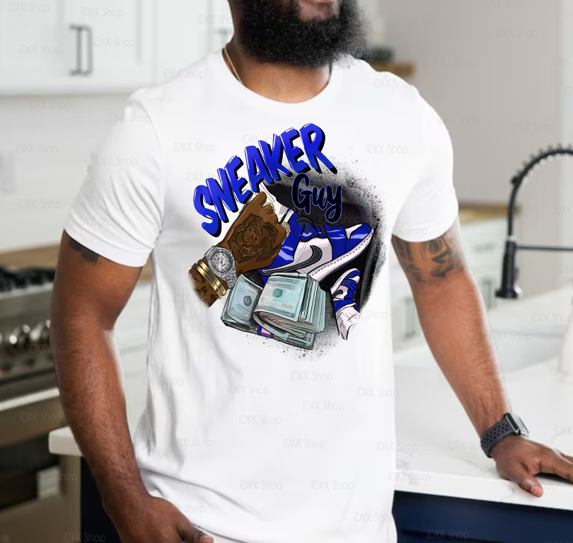 Blue Sneaker Guy Tee