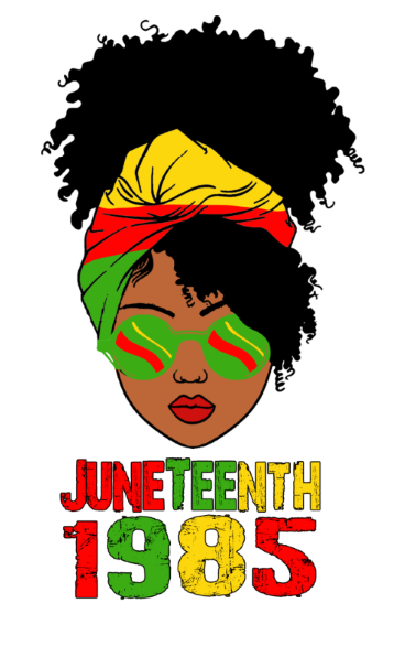 Afro Woman 1865 Juneteenth | DTF Transfer